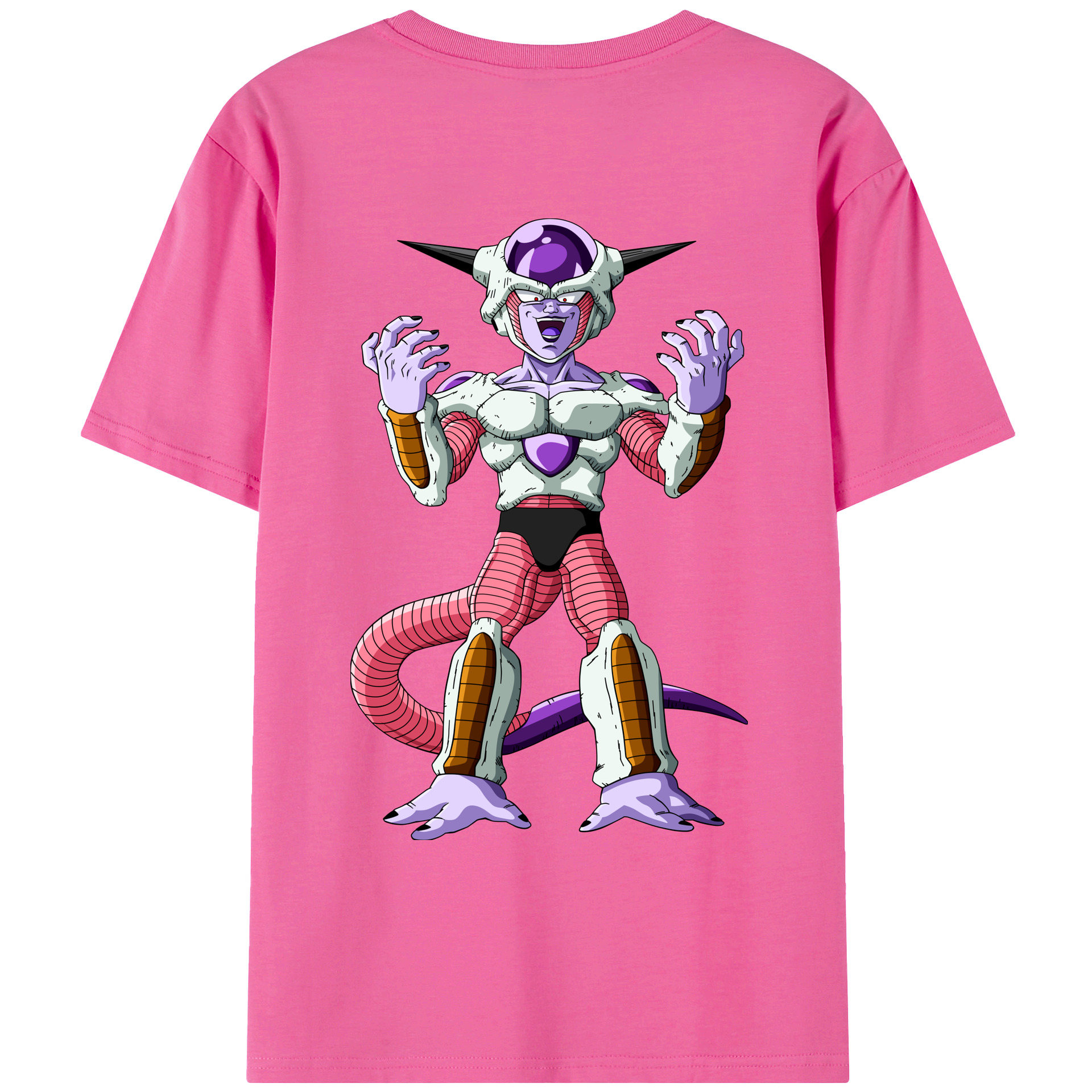 （画像用） ドラゴンボール フリーザ DRAGON BALL Frieza レディース半袖Tシャツ(バックプリント)